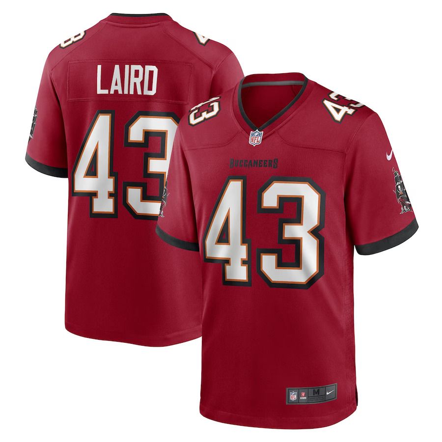 Men Tampa Bay Buccaneers #43 Patrick Laird Nike Red Game Player NFL Jersey